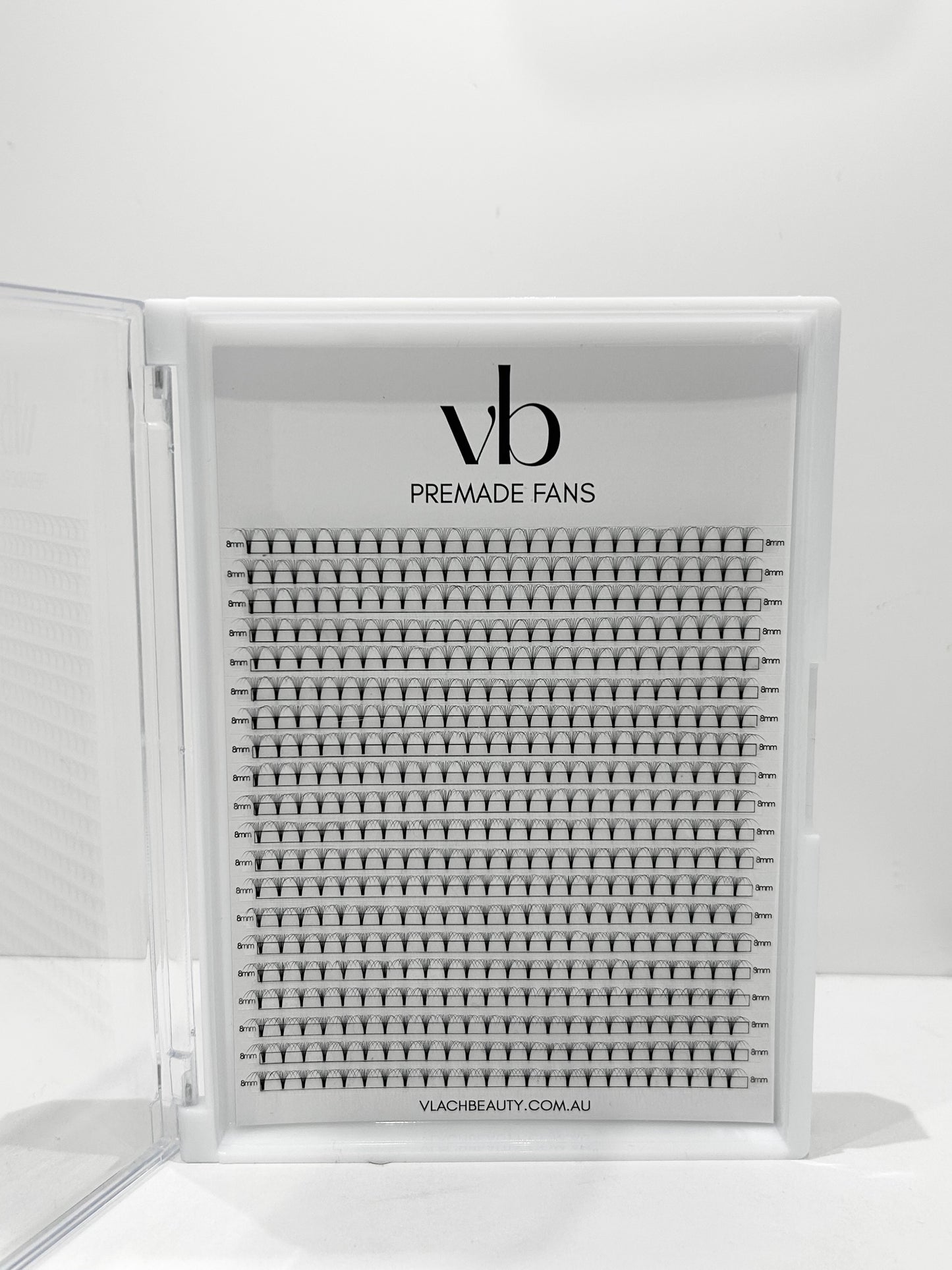 Mega 8D Premade Fans Lash Tray