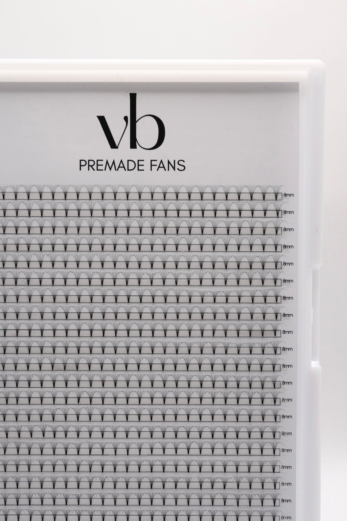 XL 6D Premade Fans Lash Tray