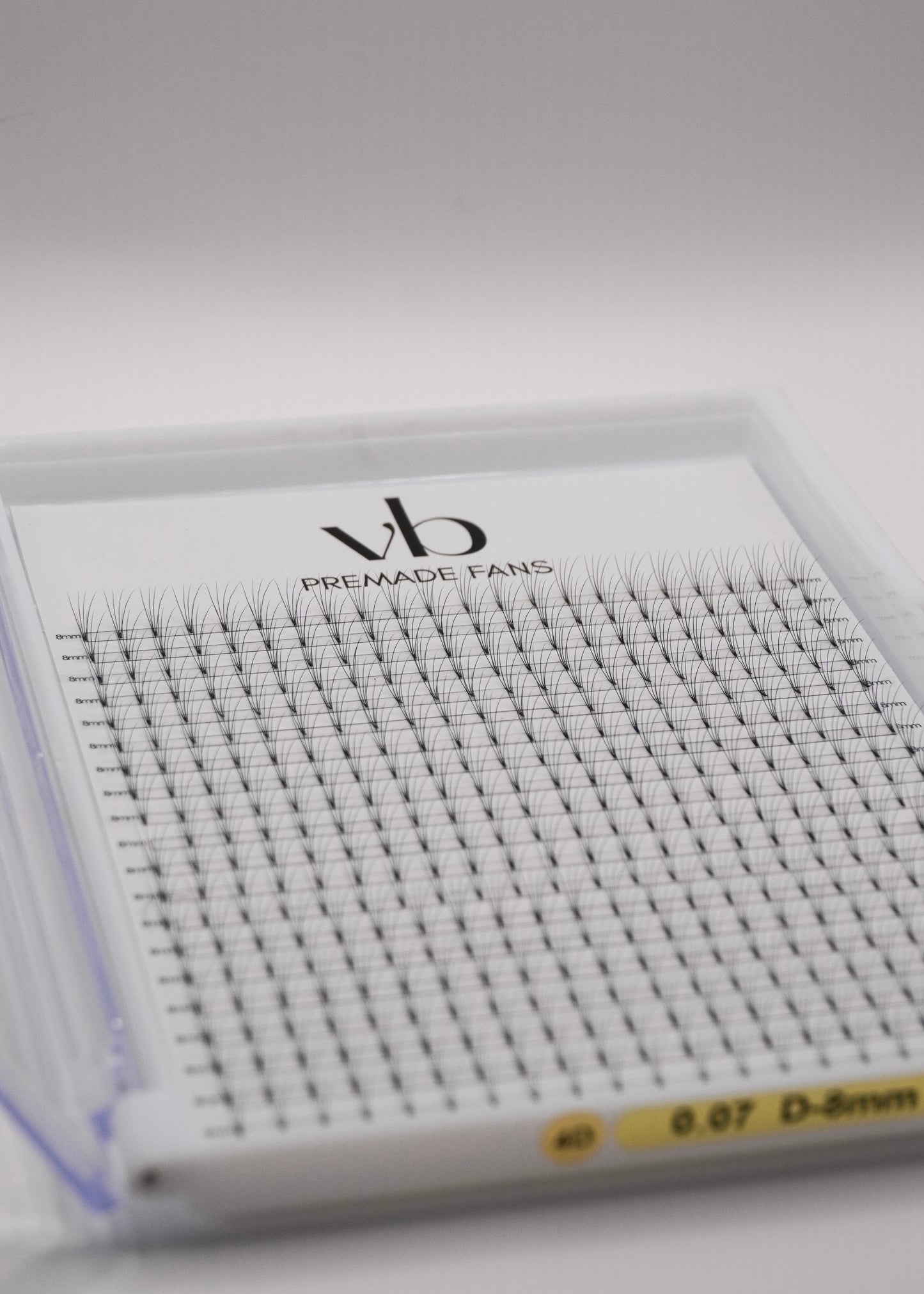 XL 4D Premade Fans Lash Tray