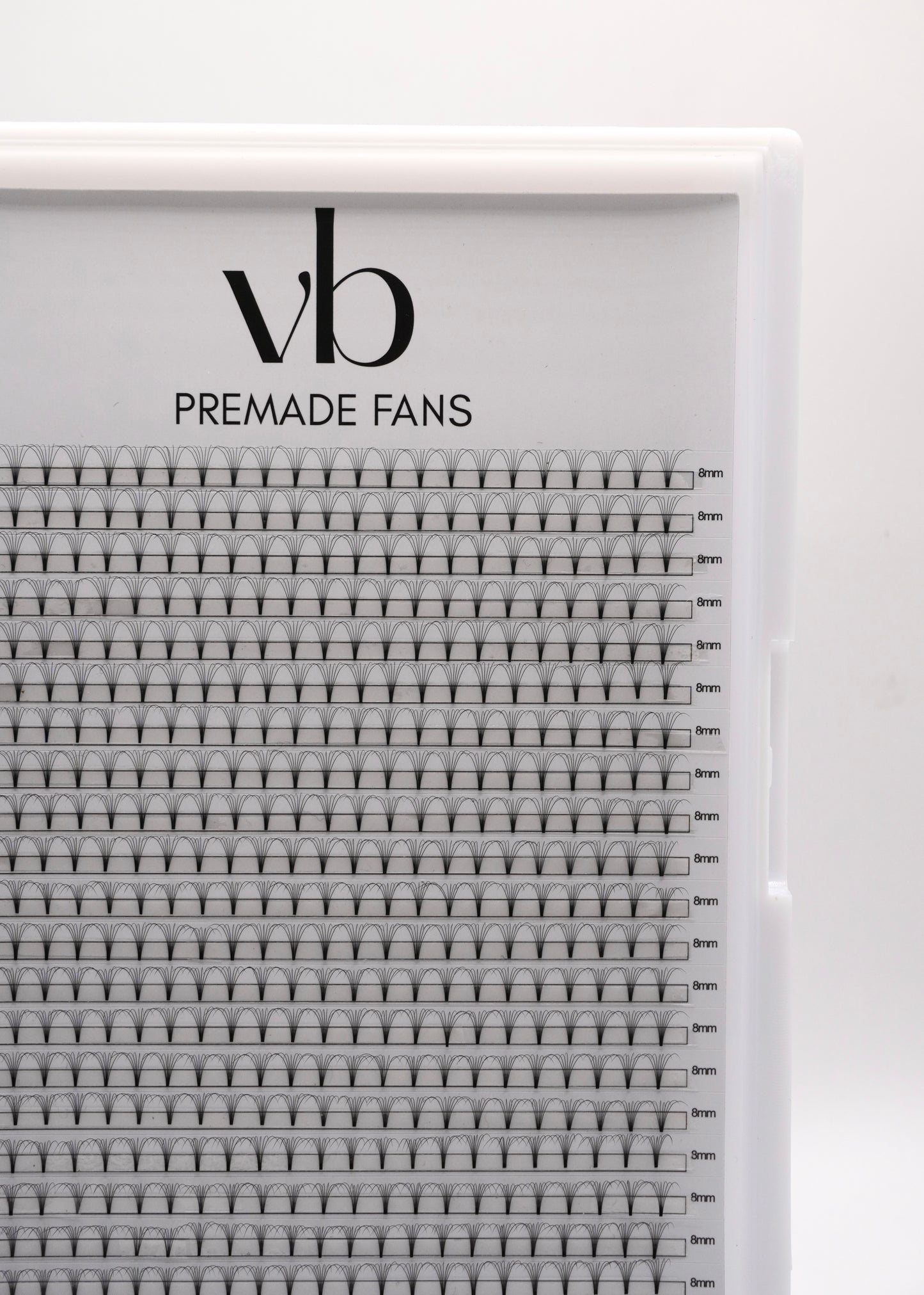 XL 7D Premade Fans Lash Tray