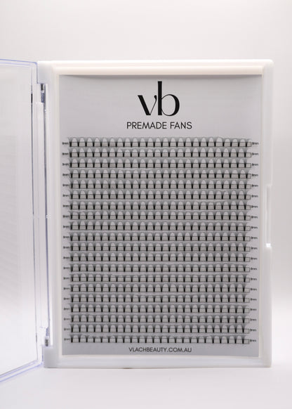 XL 10D Premade Fans Lash Tray