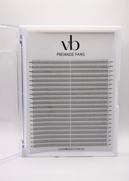 XL 2D Premade Fans Lash Tray