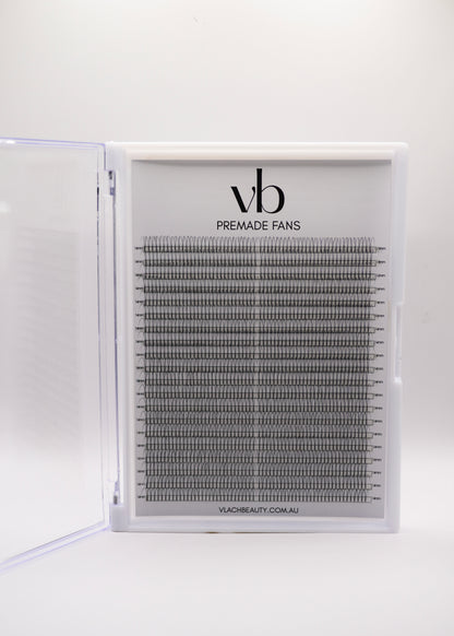 XL 2D Premade Fans Lash Tray