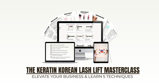 THE KERATIN KOREAN LASH LIFT MASTERCLASS