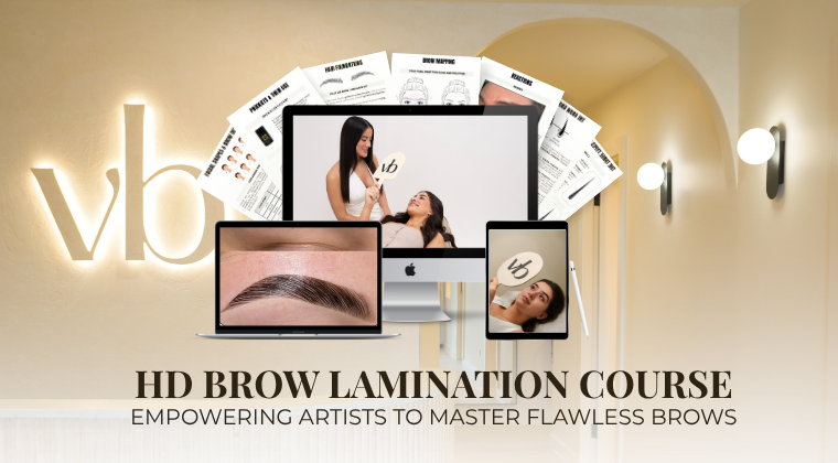 ONLINE COURSE: HD Brow Lamination Training Course